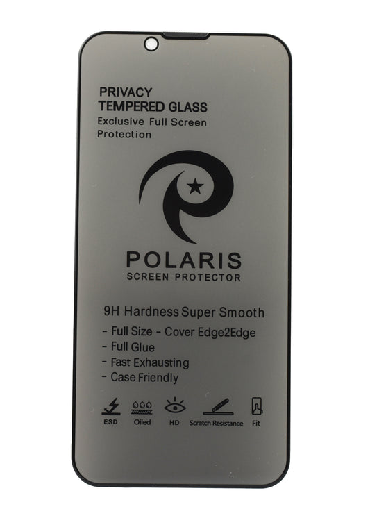 iPhone 13 / 13 Pro / 14 - Polaris - Privacy Skærmbeskyttelse