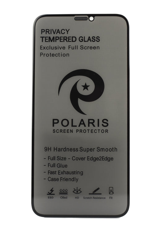 iPhone X / XS / 11 Pro - Polaris - Privacy Skærmbeskyttelse