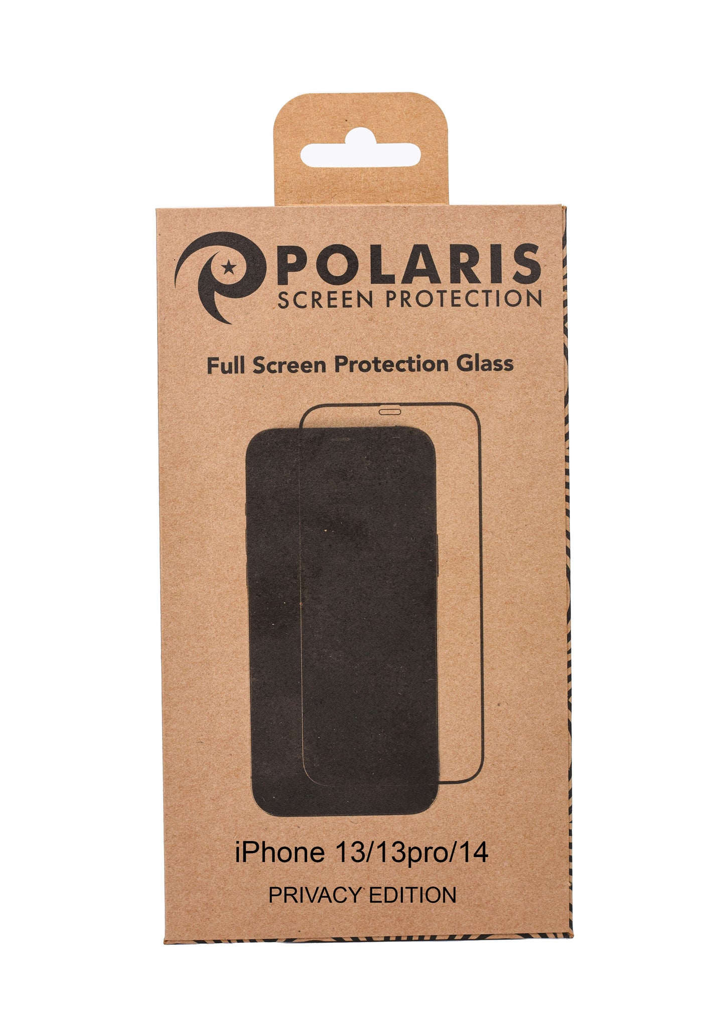 iPhone 13 / 13 Pro / 14 - Polaris - Privacy Skærmbeskyttelse