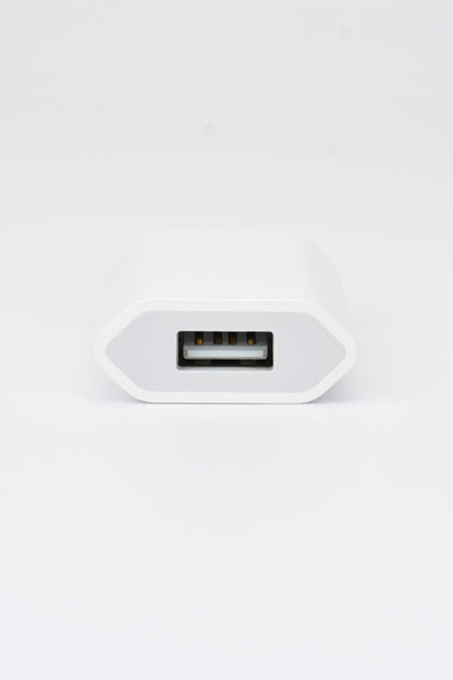 iPhone 5w Power Adapter - USB-A - Hvid - EU (OEM)